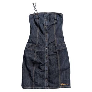 western denim dress short sleeve Simplee Womens Summer Casual Tiered Mini Jean Dresses Cowgirl Country Outfits with Pockets,Denim Deep Blue,S at Amazon Women's Clothing store Size:3Y -  21.7